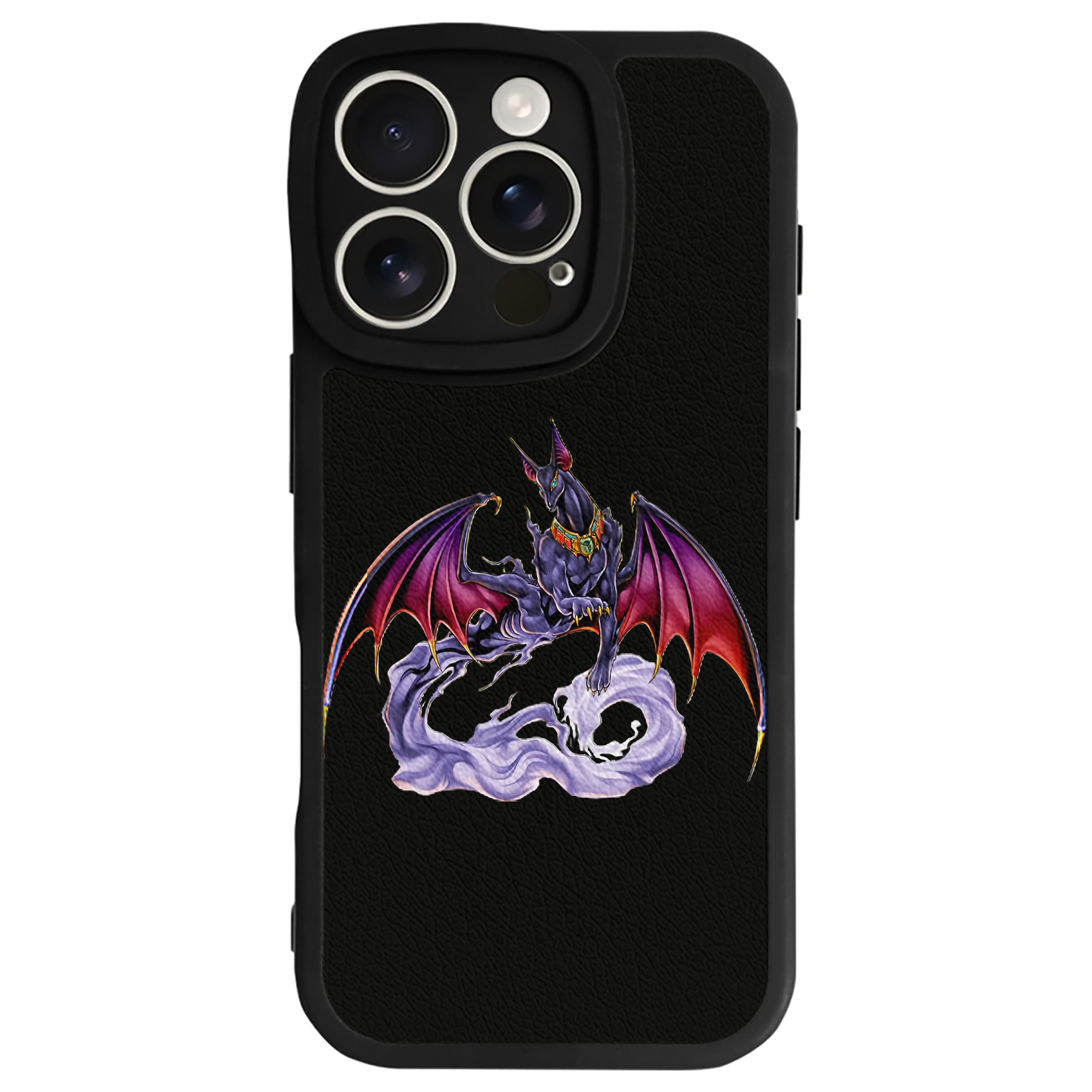 （画像用） 遊☆戯☆王 Yu-Gi-Oh! 【iPhone 16シリーズ対応】シリコンスマホケース（レザー調） 材質：シリコン